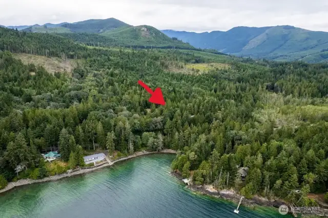 Location from above taken from the water