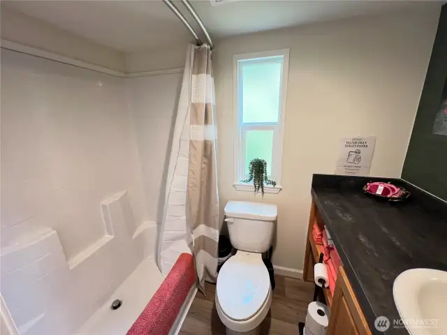 Bath/shower combo