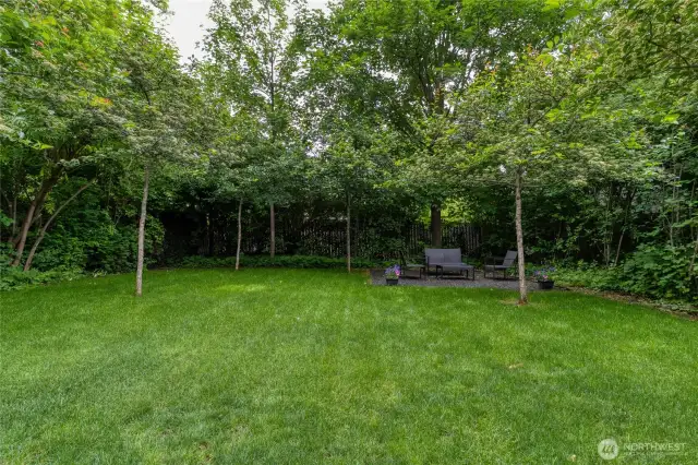 Beautifully landscaped with native plantings.