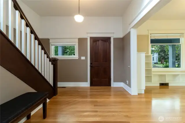 A gracious entry foyer showcasing the charm of the home.