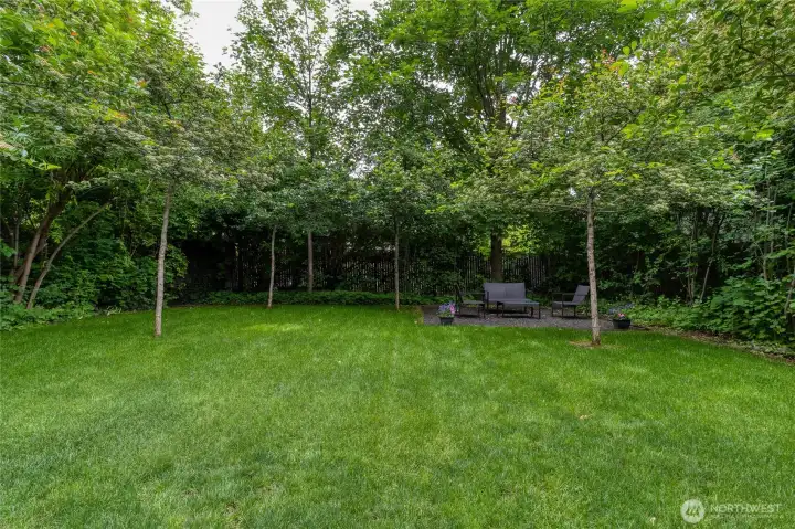 Beautifully landscaped with native plantings.