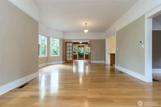 Gorgeous hardwood flooring