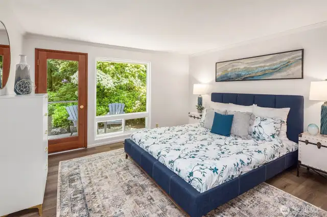 Primary bedroom suite