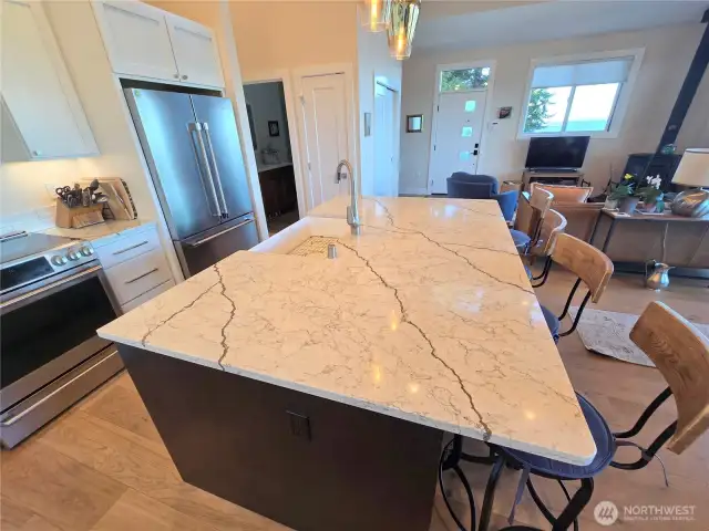 Quartz Countertops Throughout