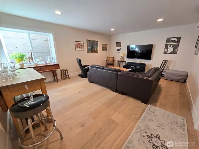 Rec or Media Room in finished basement