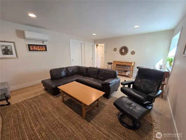 Finished Basement Living Area