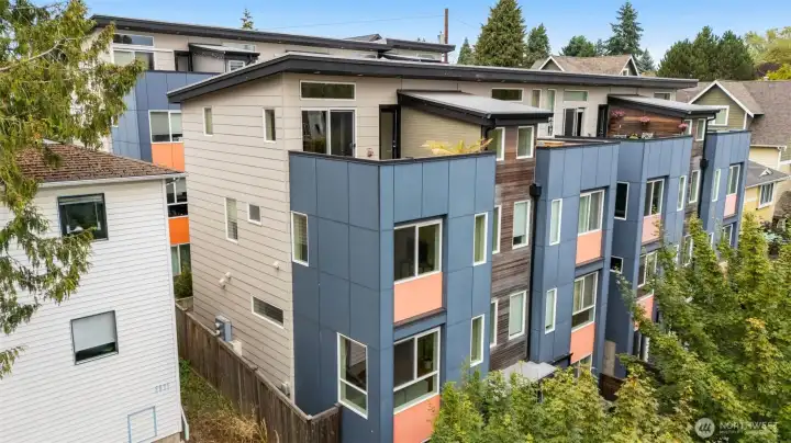 Southest corner townhouse.