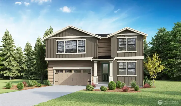 Brand New Floor Plan Alert!  This 3,671SF Violet home offers a variety of ways to live on this spacious corner homesite offering a bedroom w/ 3/4bath on the main floor in addition to a home office!