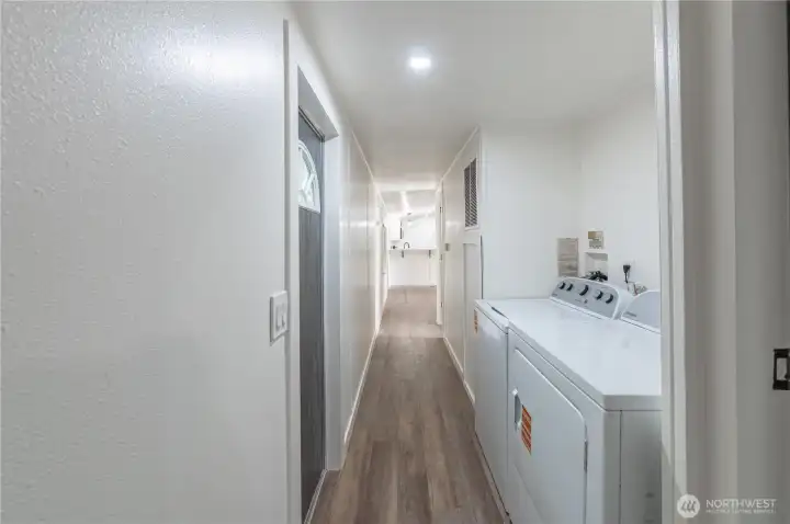 Washer and dryer stay!