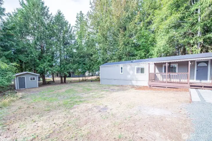 Large yard!
