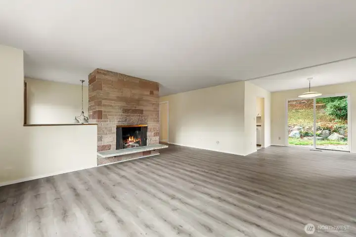 Upstairs living room