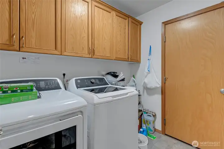 more cupboards!  The utility room is nice sized