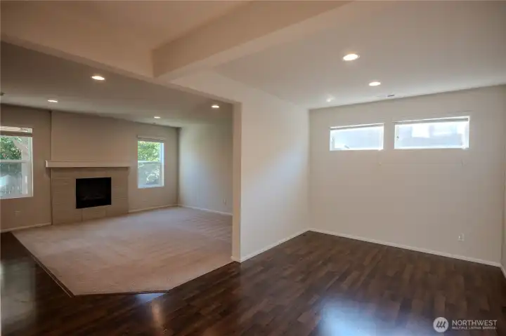 dining room, could also be a office