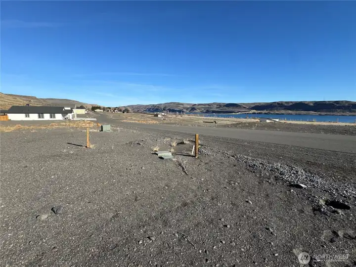 Lot View towards neighboring property