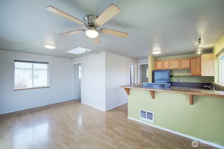 Living and Kitchen (Back)