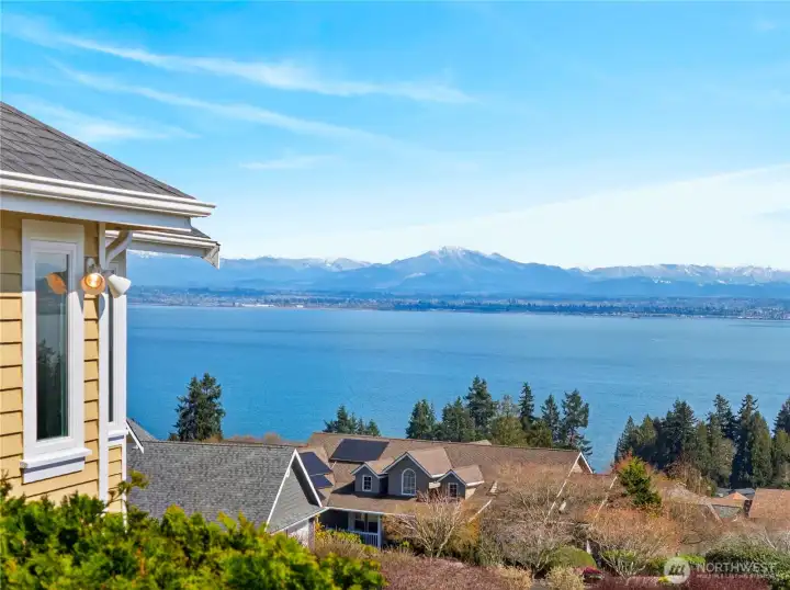 Water and mountain views envied by the neighbors!