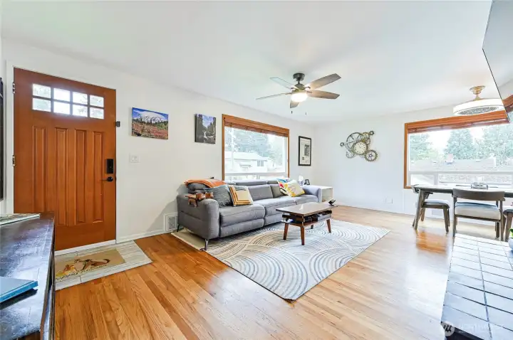 Bright, inviting living space with an easy, natural flow