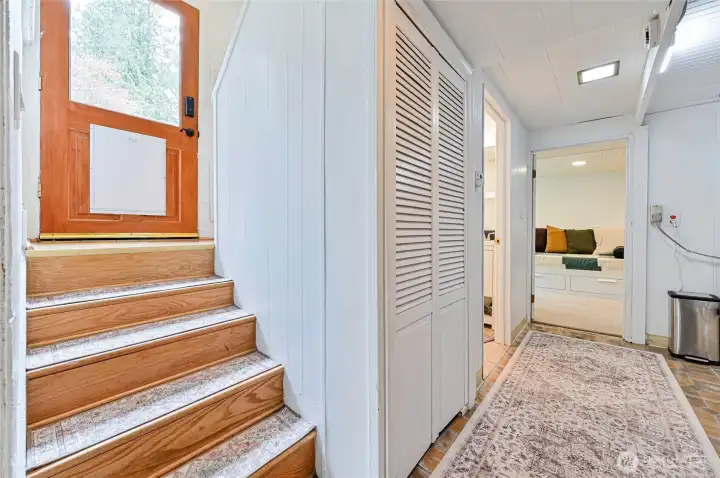 Fully finished lower level offering flexible living options