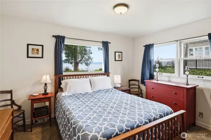 Another view of the front bedroom.