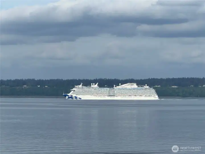 Shipping lanes always present something new