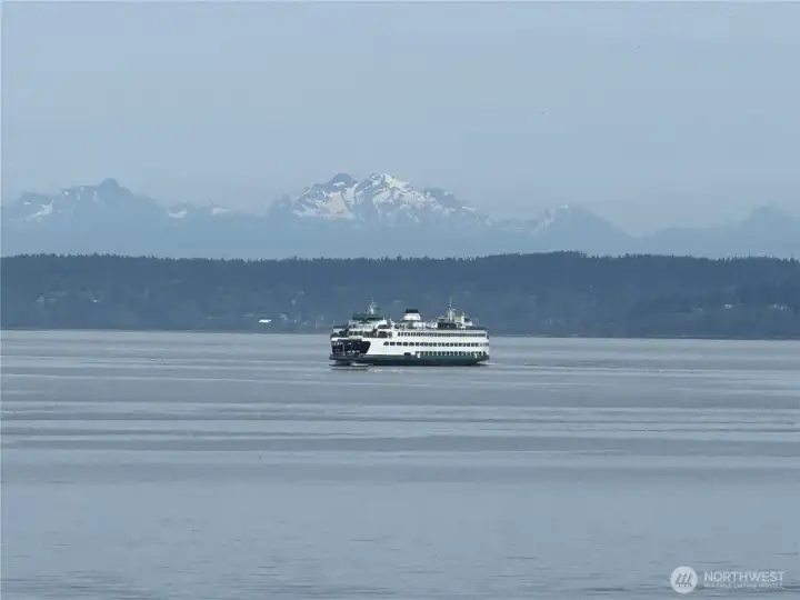 Our Kingston-Edmonds Ferry boat coming into town