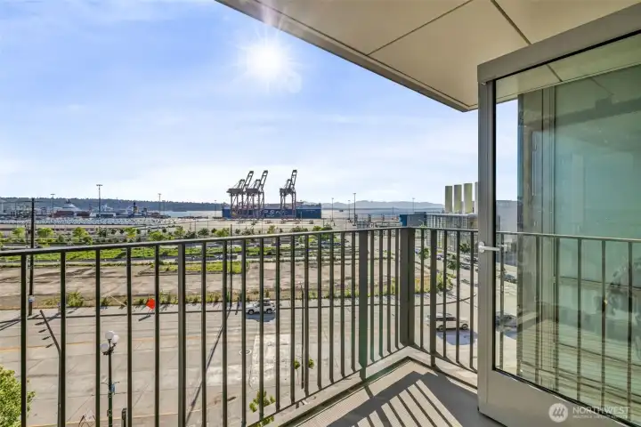 Balcony off Bedroom