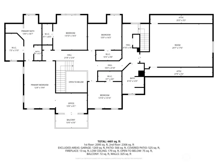 Second Floor - floor plan
