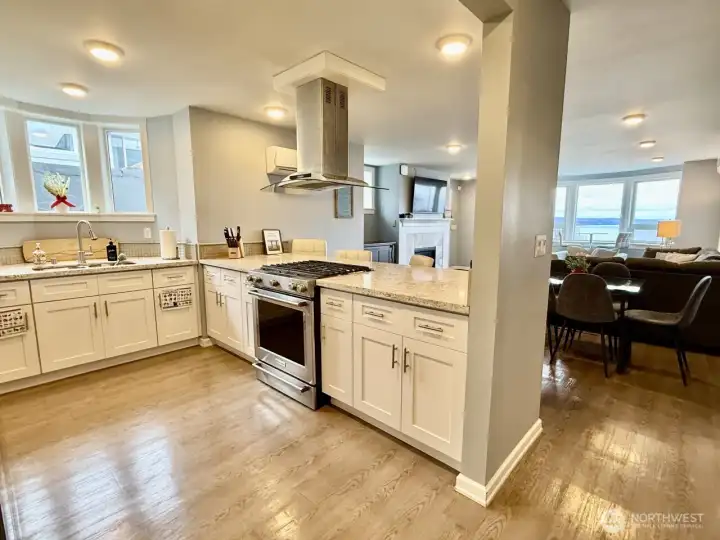 Unit B kitchen
