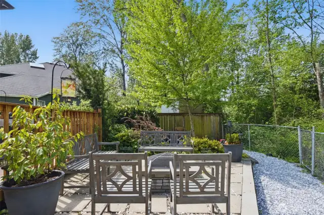 Garden oasis