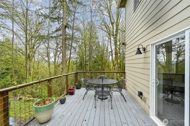 Side Deck off basement