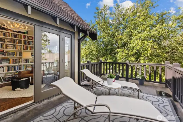 Deck off primary suite