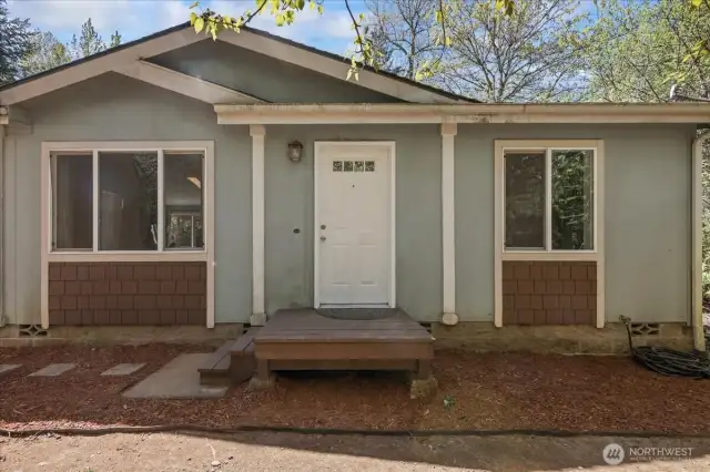 Living room entry door