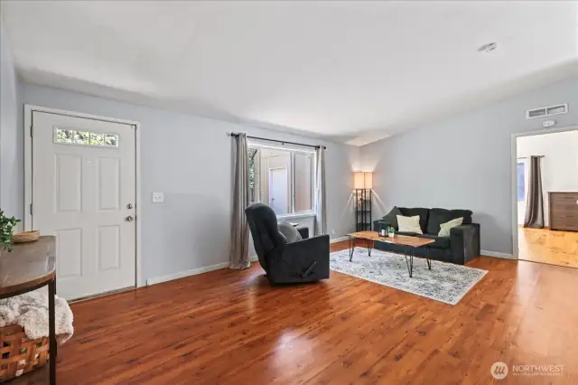 Living room from hallway