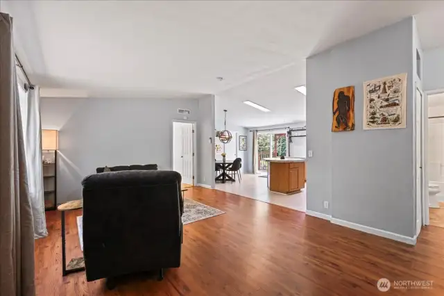 Living room from Entry door