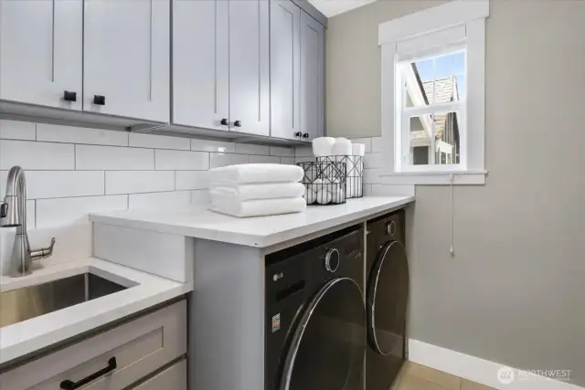 Upgraded Utility Room