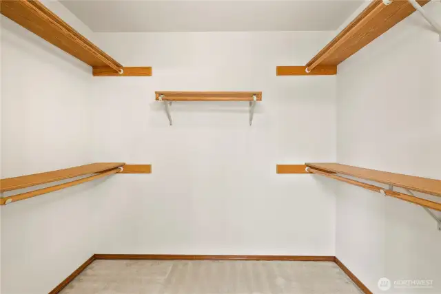 Primary Walk in Closet