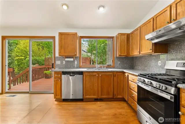 Kitchen with Eating Space