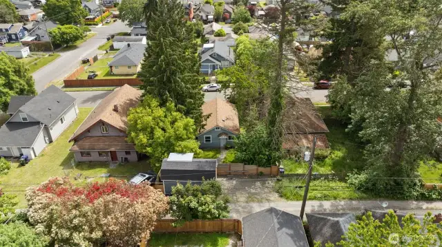 Home Back Aerial View