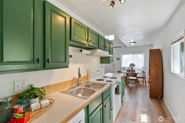 Kitchen towards Dining