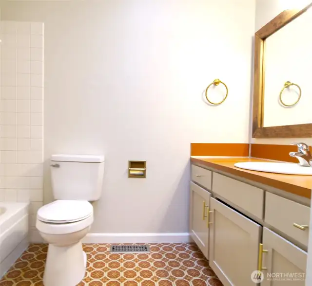hallway bathroom