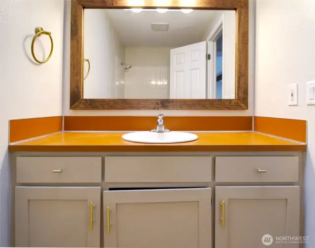 hallway bathroom