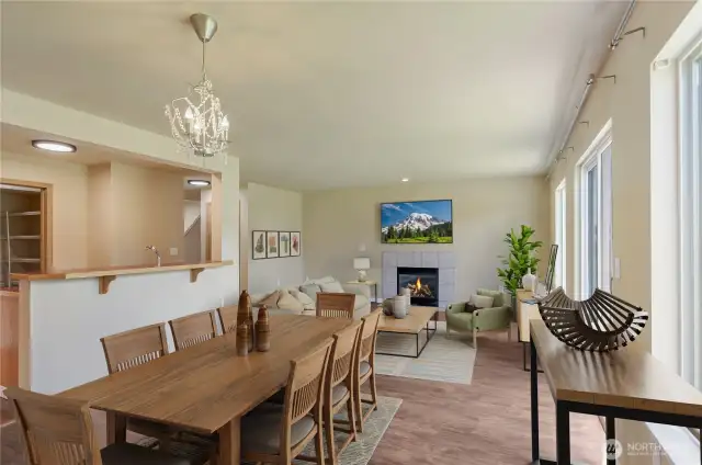 Virtual Staging demonstrates the depth and breadth of this space!