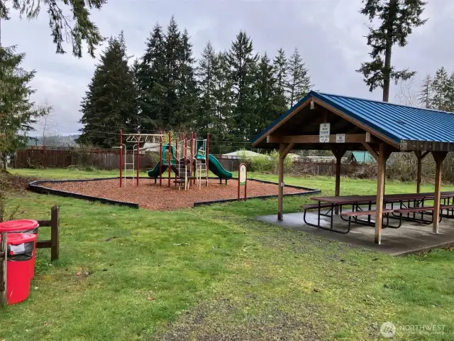 Park and Playgground a few blocks away.