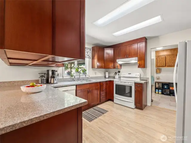 Kitchen remodeled 2016 - down to studs. (All permits needed were obtained)