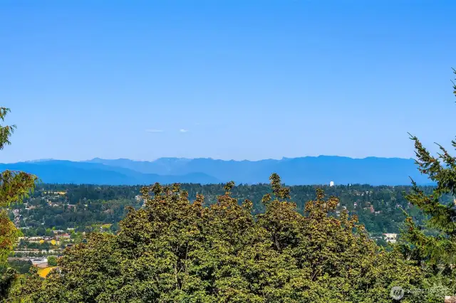 Daytime views of the valley and foothills are equally lovely.