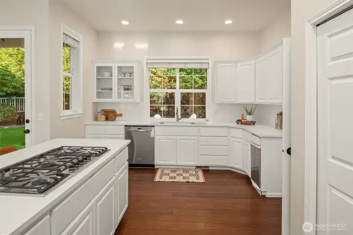 Spacious and ample storage.