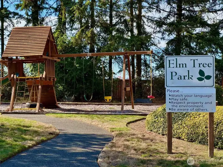 Elm Tree Park neighborhood playground