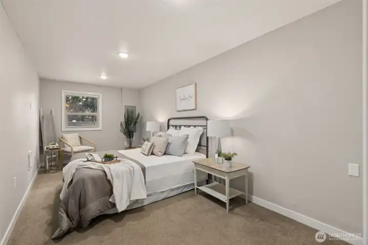 Primary Bedroom on the main floor.