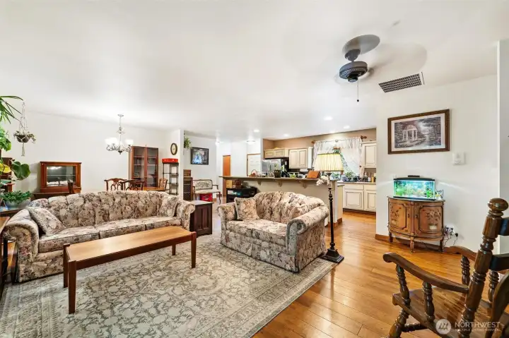 Unit A - Living Room