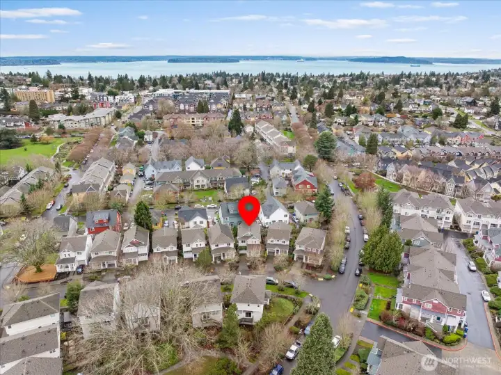 High Point Neighborhood west facing.